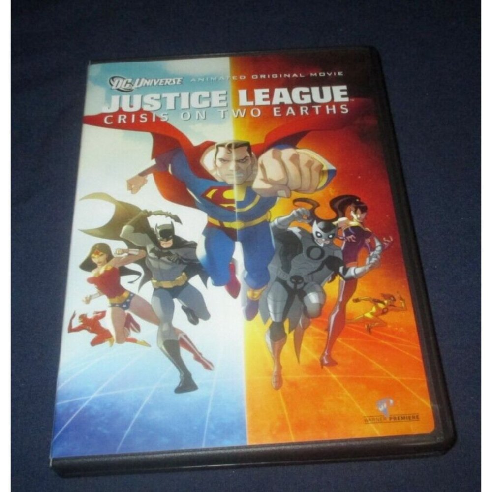 Justice League: Crisis on Two Earths (DVD, 2010, Widescreen) Animated